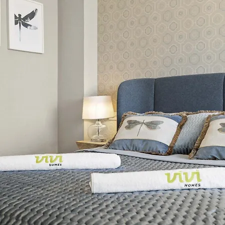 아파트 Vivi Homes - Sunrise Pool, Sauna, Gym, Terrace & Sea View *